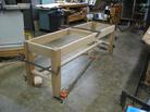 raw farmhouse table